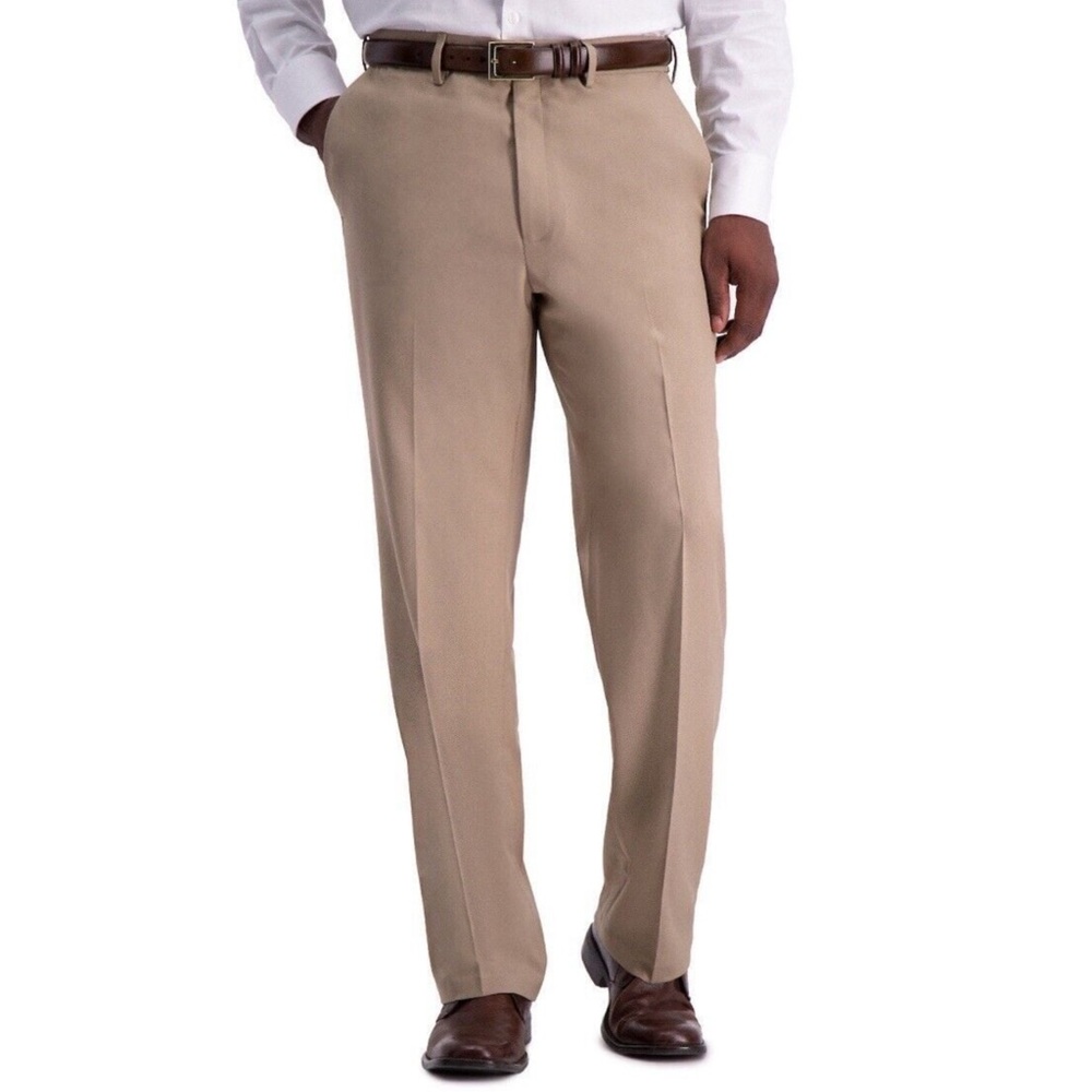 Haggar Premium Comfort Expandable Waist Classic Fit Pants SZ 40x30 NWT